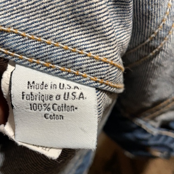 Vintage Calvin Klein Jean vest , size small - Picture 5 of 5